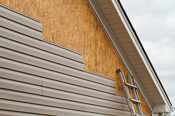 Professional Wood Siding technician working in Oak Hill, OH